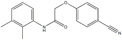 2-(4-cyanophenoxy)-N-(2,3-dimethylphenyl)acetamide