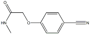 2-(4-cyanophenoxy)-N-methylacetamide|