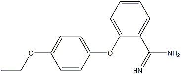 2-(4-ethoxyphenoxy)benzene-1-carboximidamide Structure