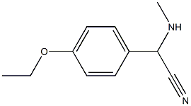 2-(4-ethoxyphenyl)-2-(methylamino)acetonitrile