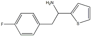 2-(4-fluorophenyl)-1-(thiophen-2-yl)ethan-1-amine