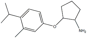  2-(4-isopropyl-3-methylphenoxy)cyclopentanamine