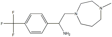 2-(4-methyl-1,4-diazepan-1-yl)-1-[4-(trifluoromethyl)phenyl]ethan-1-amine