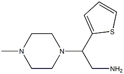 2-(4-methylpiperazin-1-yl)-2-(thiophen-2-yl)ethan-1-amine