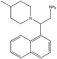 2-(4-methylpiperidin-1-yl)-2-(naphthalen-1-yl)ethan-1-amine