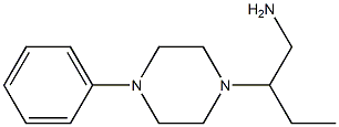 2-(4-phenylpiperazin-1-yl)butan-1-amine 结构式