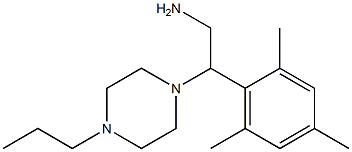 2-(4-propylpiperazin-1-yl)-2-(2,4,6-trimethylphenyl)ethan-1-amine