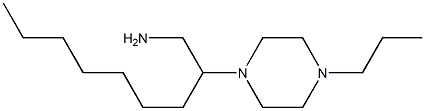 2-(4-propylpiperazin-1-yl)nonan-1-amine Structure