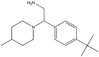 2-(4-tert-butylphenyl)-2-(4-methylpiperidin-1-yl)ethan-1-amine