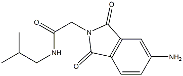 2-(5-amino-1,3-dioxo-2,3-dihydro-1H-isoindol-2-yl)-N-(2-methylpropyl)acetamide