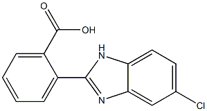 2-(5-chloro-1H-1,3-benzodiazol-2-yl)benzoic acid