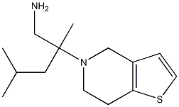 2-(6,7-dihydrothieno[3,2-c]pyridin-5(4H)-yl)-2,4-dimethylpentan-1-amine