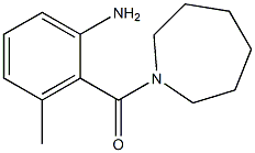 2-(azepan-1-ylcarbonyl)-3-methylaniline Structure