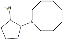 2-(azocan-1-yl)cyclopentan-1-amine Structure