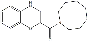 2-(azocan-1-ylcarbonyl)-3,4-dihydro-2H-1,4-benzoxazine