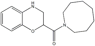 2-(azocan-1-ylcarbonyl)-3,4-dihydro-2H-1,4-benzoxazine|