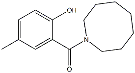 2-(azocan-1-ylcarbonyl)-4-methylphenol