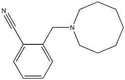 2-(azocan-1-ylmethyl)benzonitrile,,结构式
