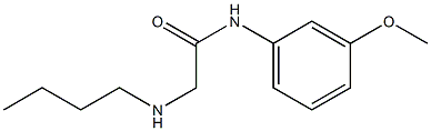 2-(butylamino)-N-(3-methoxyphenyl)acetamide|