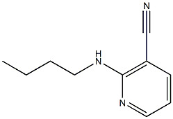 2-(butylamino)nicotinonitrile Structure