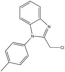 2-(chloromethyl)-1-(4-methylphenyl)-1H-1,3-benzodiazole