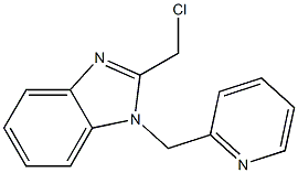 2-(chloromethyl)-1-(pyridin-2-ylmethyl)-1H-1,3-benzodiazole