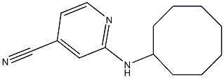 2-(cyclooctylamino)pyridine-4-carbonitrile Structure