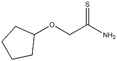  2-(cyclopentyloxy)ethanethioamide