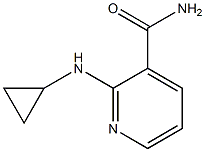 2-(cyclopropylamino)pyridine-3-carboxamide|