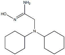 2-(dicyclohexylamino)-N'-hydroxyethanimidamide