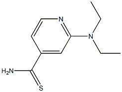 2-(diethylamino)pyridine-4-carbothioamide Structure