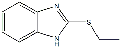 2-(ethylsulfanyl)-1H-1,3-benzodiazole,,结构式