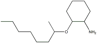 2-(octan-2-yloxy)cyclohexan-1-amine Structure