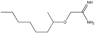 2-(octan-2-yloxy)ethanimidamide
