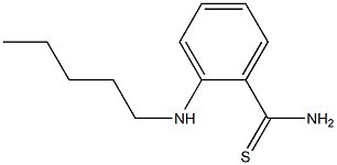 2-(pentylamino)benzene-1-carbothioamide Struktur