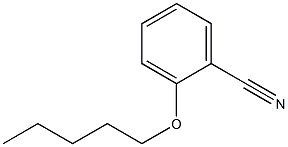 2-(pentyloxy)benzonitrile 结构式