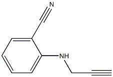 2-(prop-2-yn-1-ylamino)benzonitrile Struktur