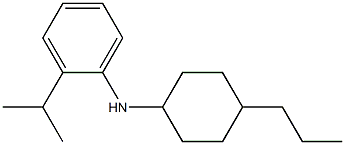 2-(propan-2-yl)-N-(4-propylcyclohexyl)aniline