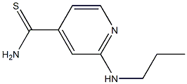 2-(propylamino)pyridine-4-carbothioamide Structure