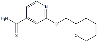 2-(tetrahydro-2H-pyran-2-ylmethoxy)pyridine-4-carbothioamide