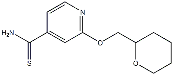  2-(tetrahydro-2H-pyran-2-ylmethoxy)pyridine-4-carbothioamide