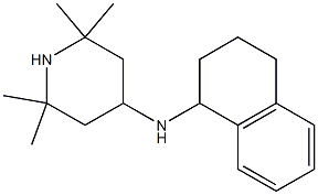 2,2,6,6-tetramethyl-N-(1,2,3,4-tetrahydronaphthalen-1-yl)piperidin-4-amine Structure