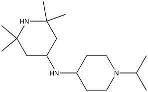 2,2,6,6-tetramethyl-N-[1-(propan-2-yl)piperidin-4-yl]piperidin-4-amine,,结构式