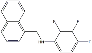 2,3,4-trifluoro-N-(naphthalen-1-ylmethyl)aniline