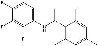 2,3,4-trifluoro-N-[1-(2,4,6-trimethylphenyl)ethyl]aniline