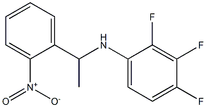 2,3,4-trifluoro-N-[1-(2-nitrophenyl)ethyl]aniline