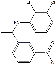 2,3-dichloro-N-[1-(3-nitrophenyl)ethyl]aniline Structure