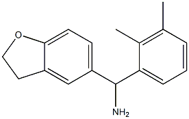 2,3-dihydro-1-benzofuran-5-yl(2,3-dimethylphenyl)methanamine Structure