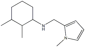 2,3-dimethyl-N-[(1-methyl-1H-pyrrol-2-yl)methyl]cyclohexan-1-amine 结构式