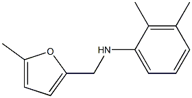 2,3-dimethyl-N-[(5-methylfuran-2-yl)methyl]aniline 结构式